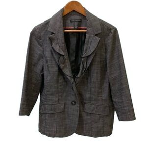 Elena Solano dark gray jacket. size XL.